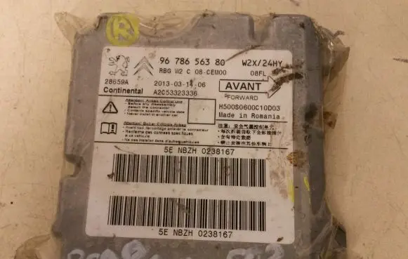 Peugeot 508 Airbag control unit/module 9678656380 A2C53323336