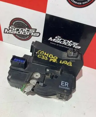 Opel Combo C Front door lock 24434885