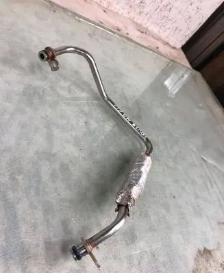 Mercedes-Benz GLC C254 Turbo turbocharger oiling pipe/hose A2542036600