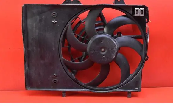 Electric radiator cooling fan