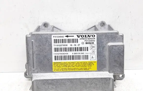 Volvo V60 Airbag control unit/module P31334542 31334542 0285010943