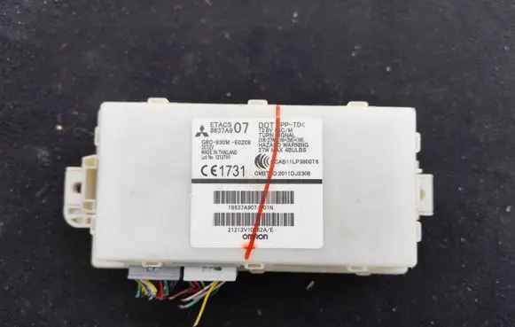 Mitsubishi Space Star Other control units/modules 8637A907 CCAB11LP3800T6 2011DJ2308