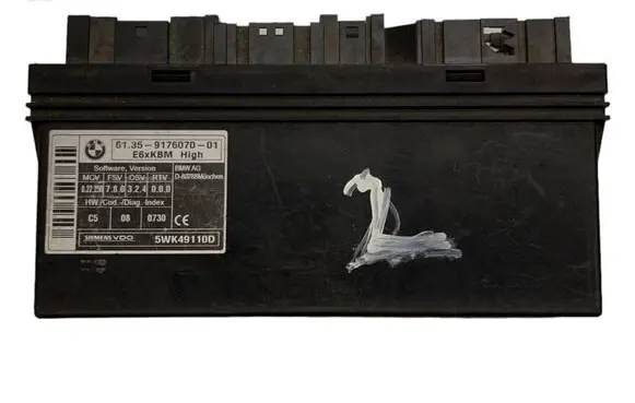 BMW 5 E60 E61 Comfort/convenience module 9176070 61359176070 5WK49110D