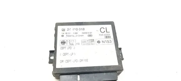 Opel Zafira A Comfort/convenience module 24410018CL