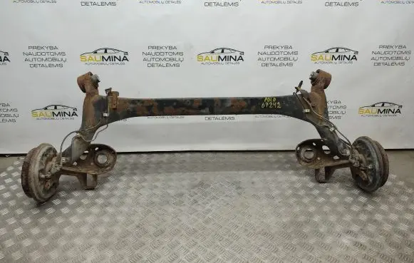 Rear axle beam