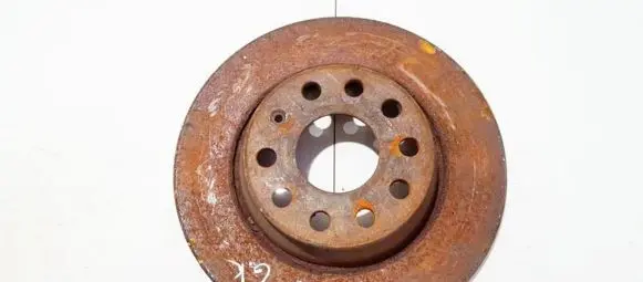 Volkswagen PASSAT CC Rear brake disc neventiliuojamas