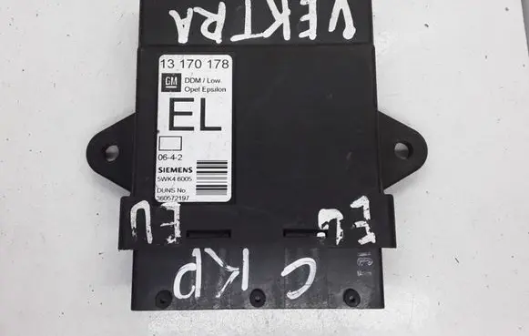 Opel Vectra C Door control unit/module 13170178 GM13170178EL 5WK46005