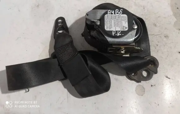 Audi A4 S4 B6 8E 8H Front seatbelt 8E0857705F 601916200C 219042004