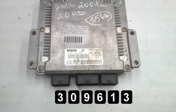 Peugeot 406 Engine control unit/module 0281010590