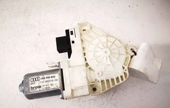 Audi A6 S6 C7 4G Front door window regulator motor 8K0959802 110965575100