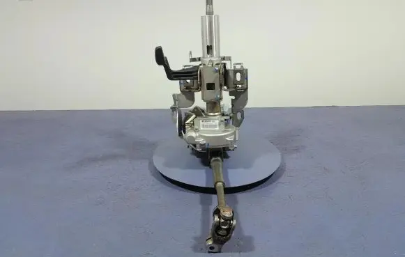 Steering wheel axle