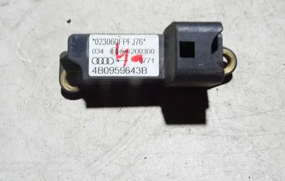 Audi A4 S4 B6 8E 8H Airbag deployment crash/impact sensor 4B0959643B