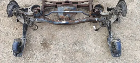 Volkswagen Eos Rear axle beam 1Q0505315B 1K0511305DS
