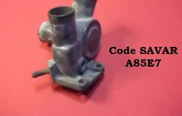 Fiat Uno Thermostat SAVARA85E7