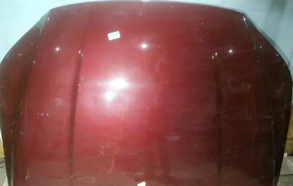 Volvo XC70 Engine bonnet/hood raudonas