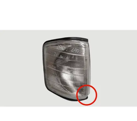 Mercedes-Benz 190 W201 Front indicator light 183255 010219