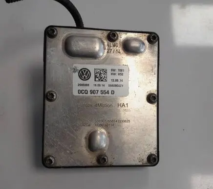 Volkswagen PASSAT B8 Torque split ecu control unit/module 0CQ907554D 09A0BDJZY 2000360