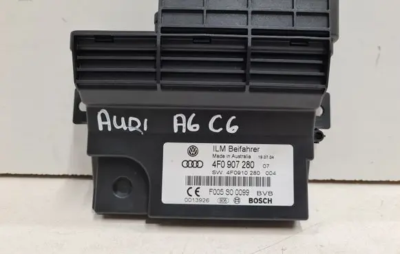 Audi A6 S6 C6 4F Power management control unit 4F0907280 4F0910280 F005S00099