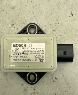 Audi A6 Allroad C6 ESP acceleration yaw rate sensor 8E0907637B 7003244 0265005618