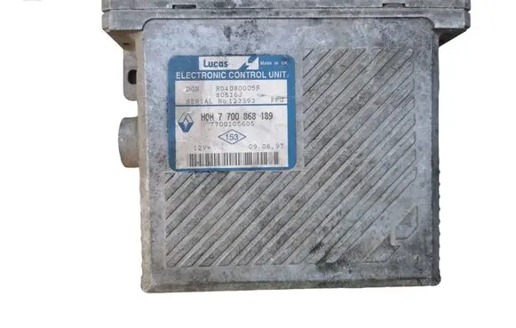 Renault Scenic I Engine control unit/module 7700868189 80616J R04080005F