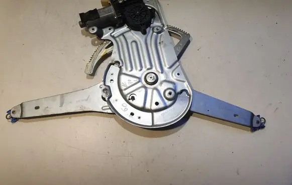Front door window regulator with motor