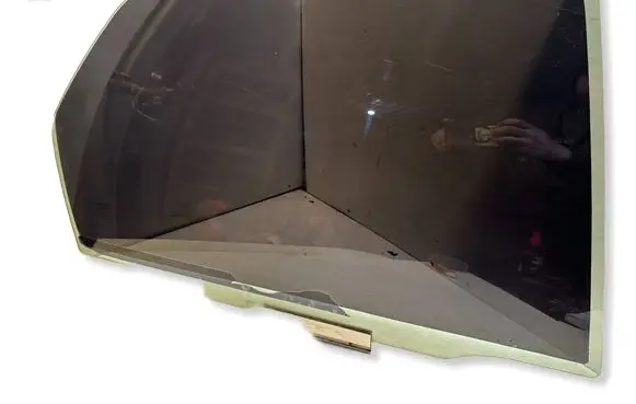 Volvo S80 Rear door window glass 43R001105