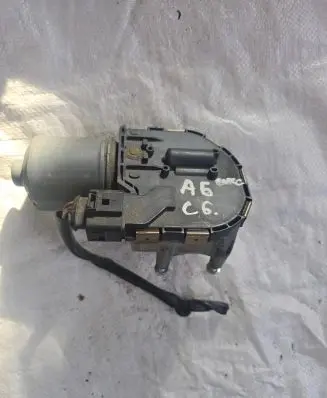 Audi A6 S6 C6 4F Front wiper linkage and motor 4F1955119B 0390241984