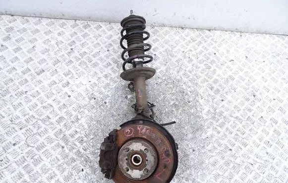 Front wheel hub spindle knuckle