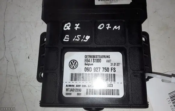 Audi Q7 4L Gearbox control unit/module 09D927750FS