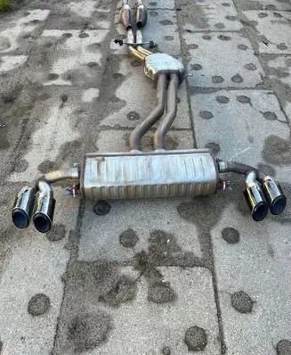 Porsche Cayenne (9Y0 9Y3) Muffler/silencer 