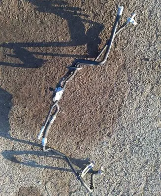 Audi A8 S8 D3 4E Air conditioning (A/C) pipe/hose 4E1260712T