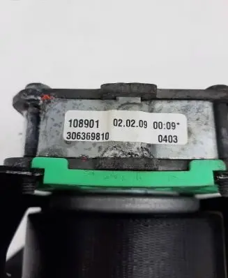 Audi A4 S4 B8 8K Front seatbelt 306369810 108901
