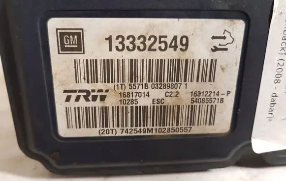 Opel Insignia A ABS Pump 13332549