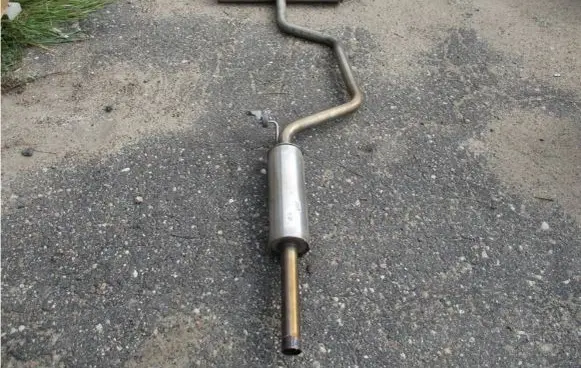 Volkswagen Golf VII Rear muffler/silencer tail pipe 