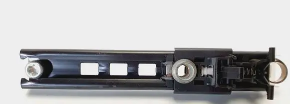 Opel Corsa D Seat belt adjustment rail 13153271 330803354