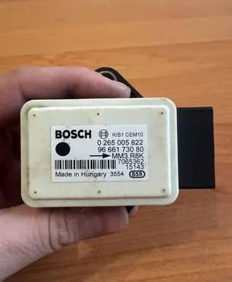 Citroen Berlingo ESP acceleration yaw rate sensor 9666173080 0265005822