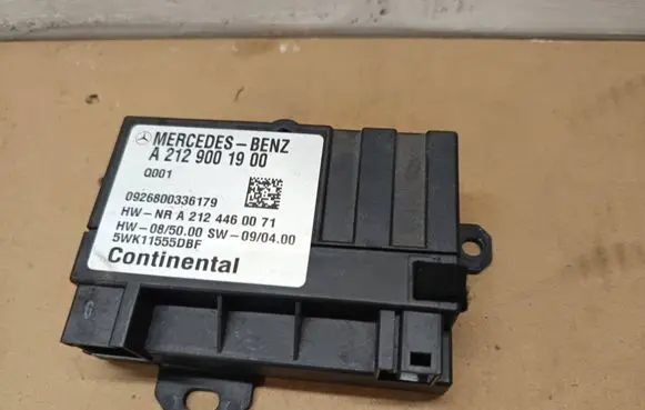Mercedes-Benz E W212 Fuel injection pump control unit/module A2129001900 5WK11555DBF A2124460071