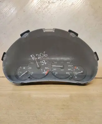 Peugeot 206 Speedometer (instrument cluster) ZJ0D2623 060203 0235111