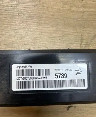 Opel Insignia A Other control units/modules 13505739 5739