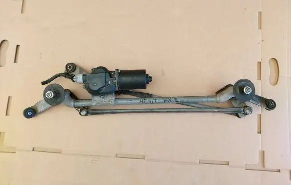 Infiniti FX Front wiper linkage and motor 288101Ca0A