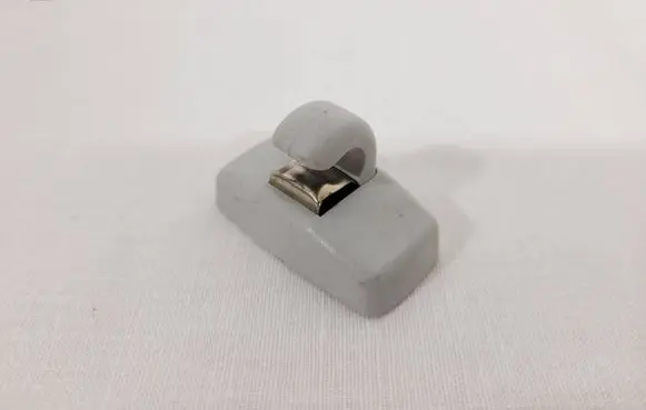 Sun visor clip/hook/bracket