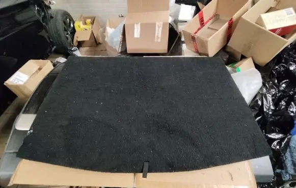 Mitsubishi Outlander Trunk/boot floor carpet liner 7646A433 7646A437