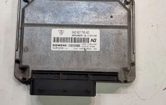 Porsche Cayenne (9PA) Gearbox control unit/module 0AD927755AD