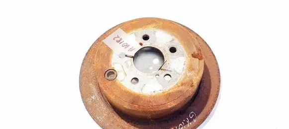 Subaru Outback Rear brake disc neventiliuojamas