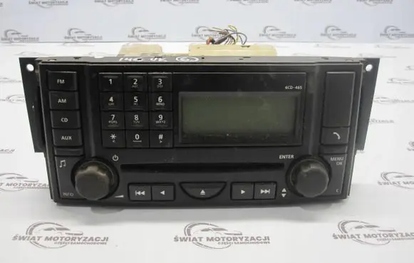 Land Rover Discovery 3 - LR3 Radio/CD/DVD/GPS head unit VUX500560 AL073068551