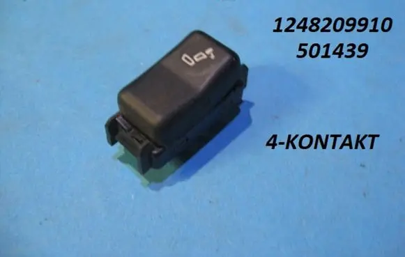 Mercedes-Benz E W124 Seat control switch 1248209910 501439