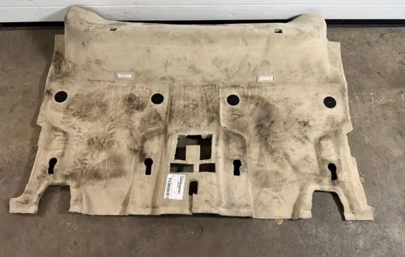 BMW X5 F15 Rear floor carpet liner 9000644 1837569
