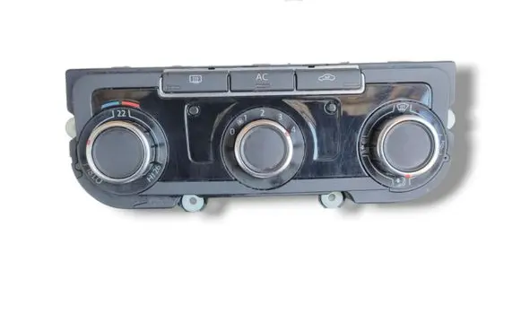Volkswagen Golf VI Air conditioning/heating control unit 5HB009751-00 3C8907336