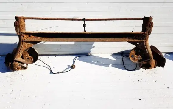 Volkswagen PASSAT B5.5 Rear subframe 