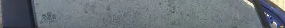 KIA Rio Front door glass trim molding 
